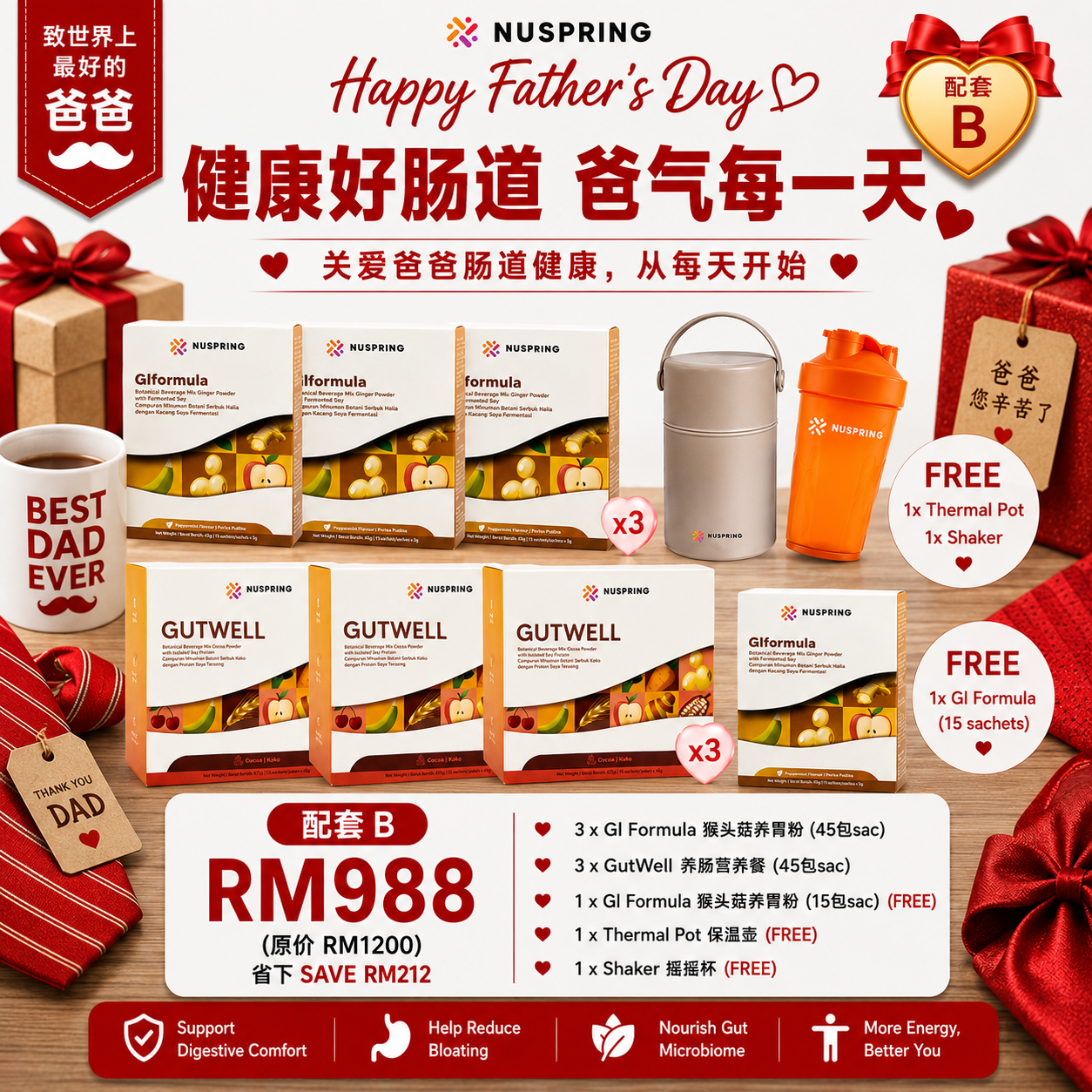 [Fathers Day Special] Package B