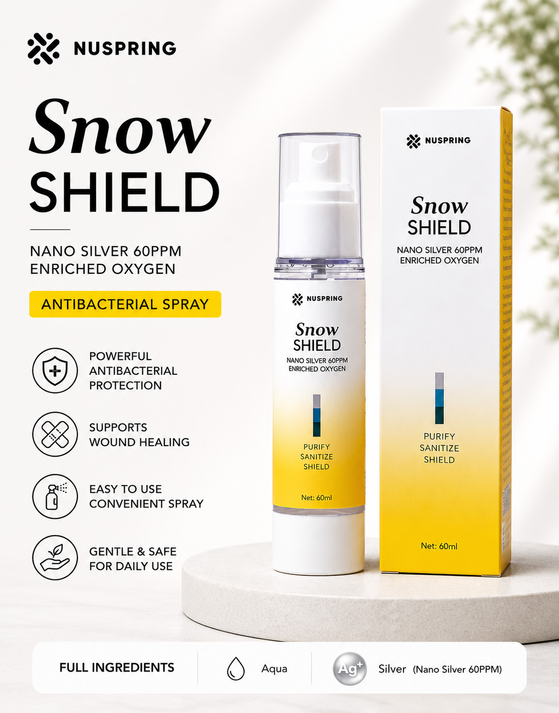 NuSpring Snow Shield